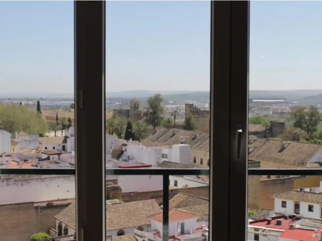 Bedroom of Flat for rent in Córdoba  with Air Conditioner, Heating and Terrace