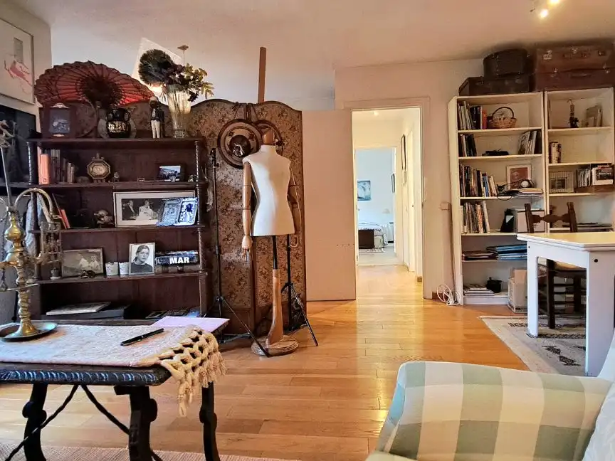 Flat for rent in Calle Puerto de Canencia, 2, Zona Norte Living room of Flat for rent in Majadahonda with Air Conditioner, Heating and Parquet flooring