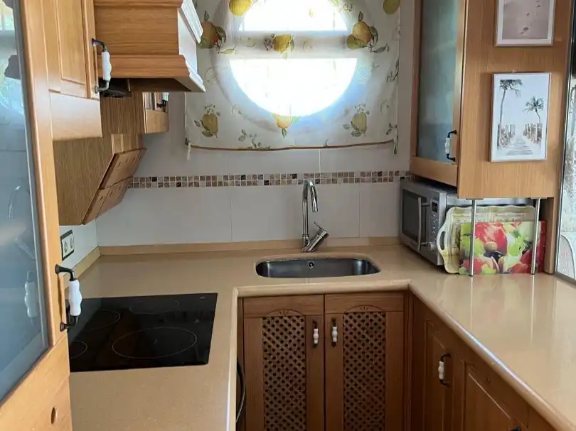 Flat for sale in Carrer Cerdanya, 5, Pino Alto Kitchen of Flat for sale in Mont-roig del Camp with Air Conditioner, Heating and Private garden
