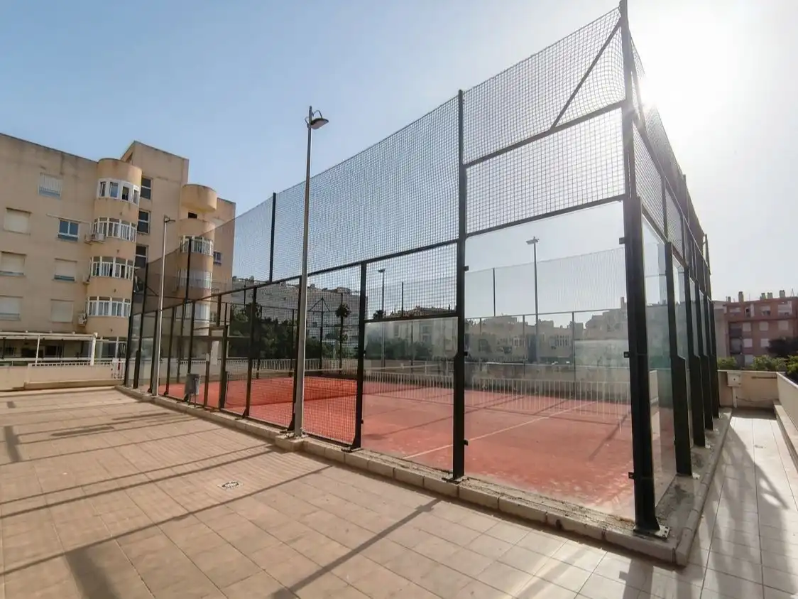 Exterior view of Flat for sale in Málaga Capital  with Air Conditioner, Terrace and Swimming Pool