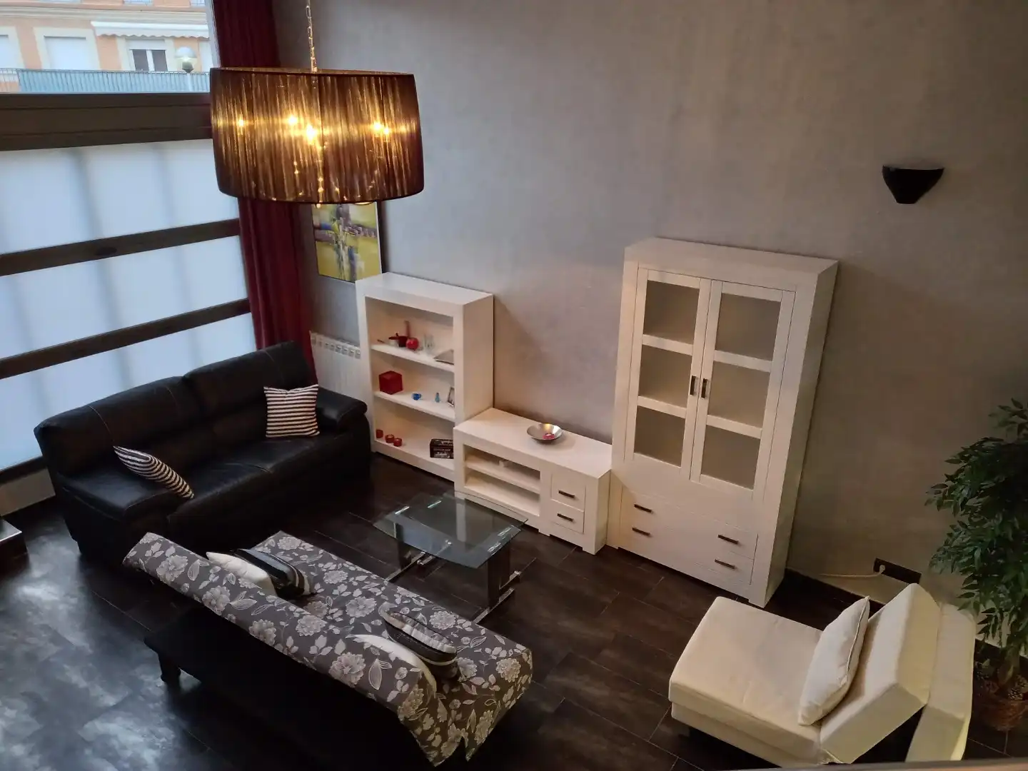 Sala de estar de Loft de alquiler en Carbajosa de la Sagrada con Calefacción, Amueblado y Parking comunitario