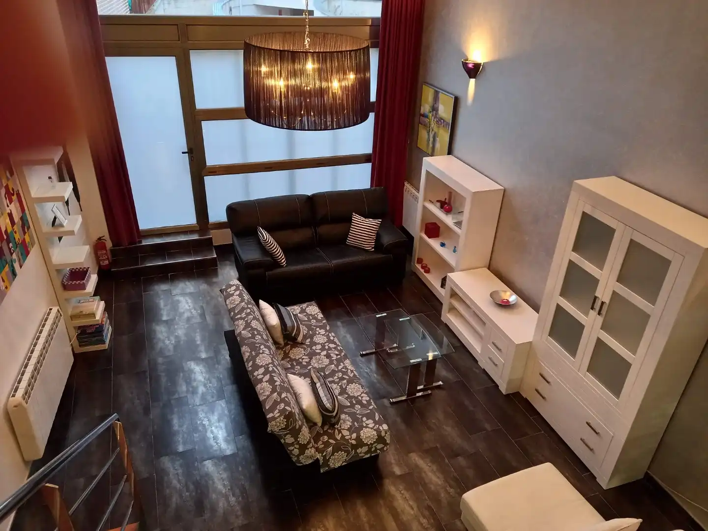 Sala de estar de Loft de alquiler en Carbajosa de la Sagrada con Calefacción, Amueblado y Parking comunitario