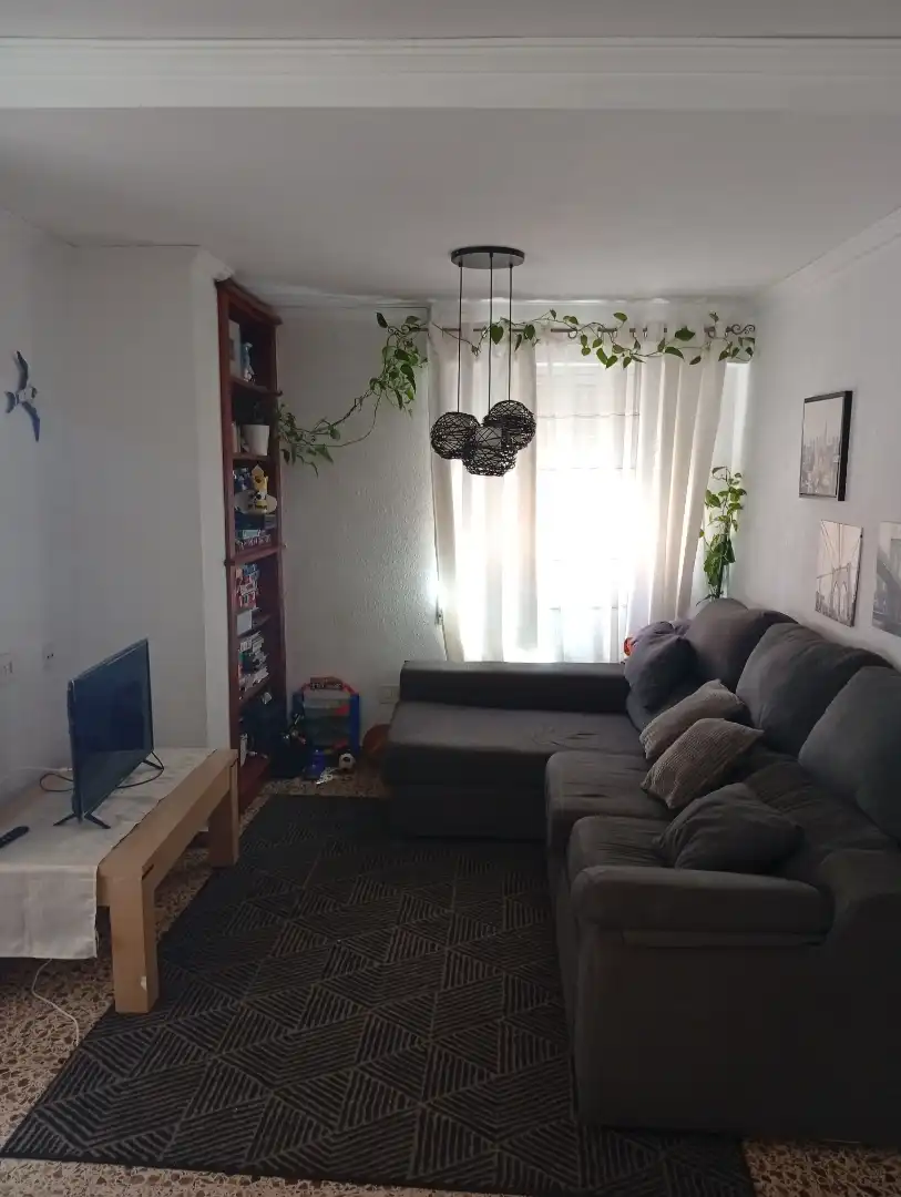 Sala de estar de Piso en venta en Gandia con Aire acondicionado