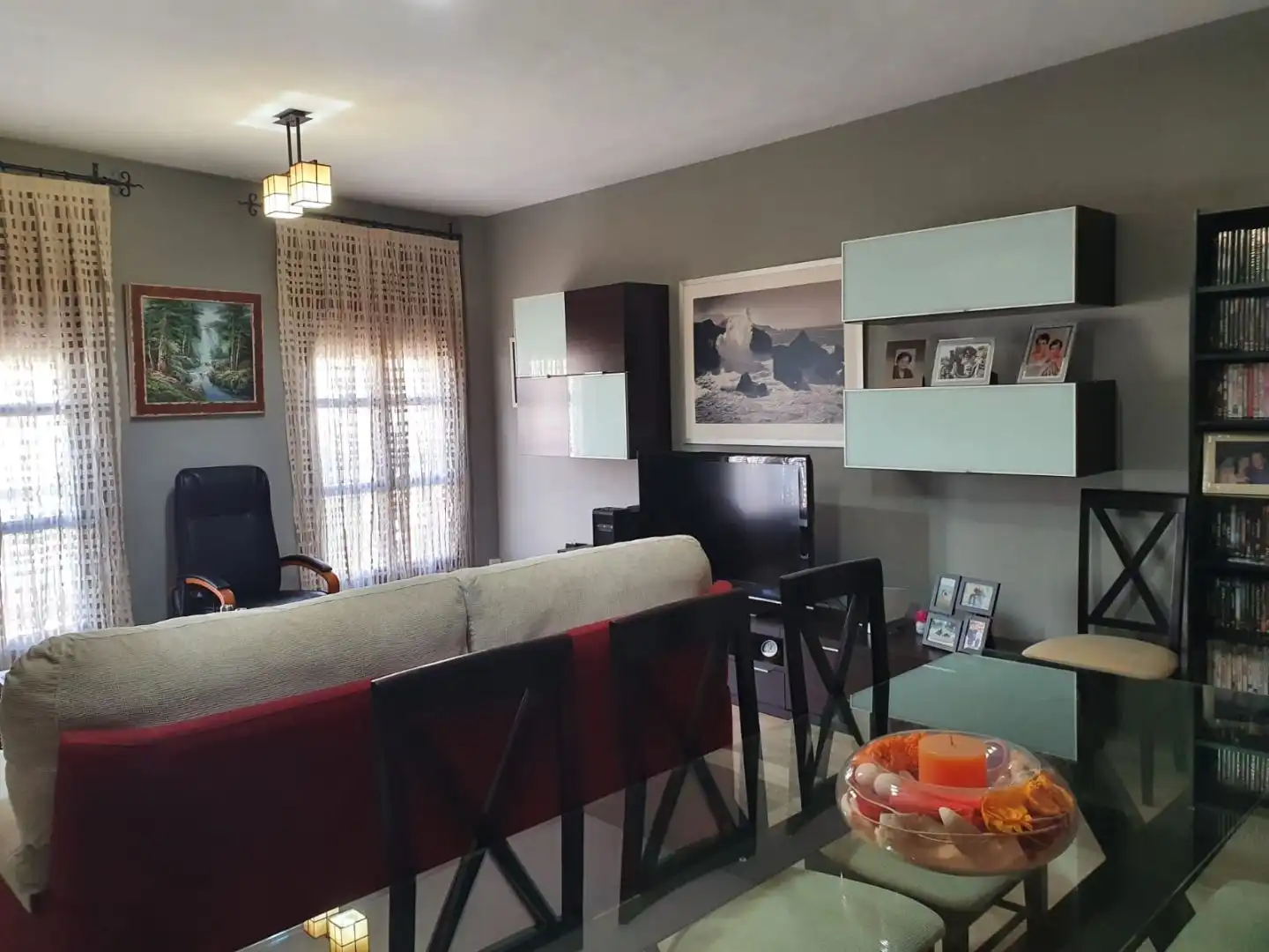 Flat for sale in Calle Vicente Aleixandre, 36, Centro Living room of Flat for sale in Bormujos with Air Conditioner, Heating and Terrace