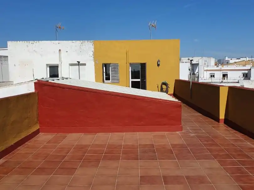 Flat for sale in Calle Vicente Aleixandre, 36, Centro Exterior view of Flat for sale in Bormujos with Air Conditioner, Heating and Terrace