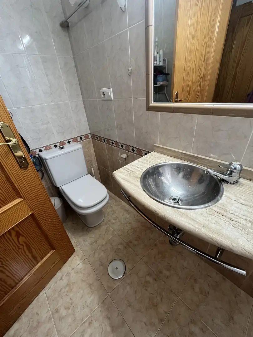 Wohnung zum Verkauf in Calle Marina Española, 17, Centro Badezimmer von Wohnung zum Verkauf in Elda mit Klimaanlage und Terrasse
