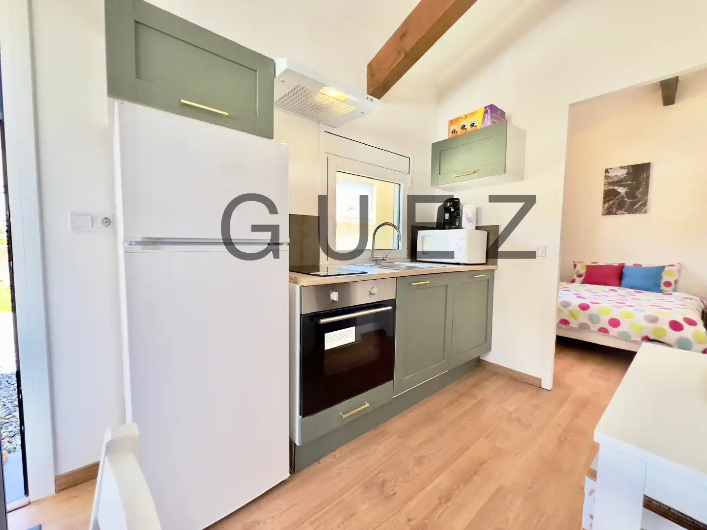 Kitchen of Flat for rent in Puigcerdà  with Heating, Private garden and Furnished