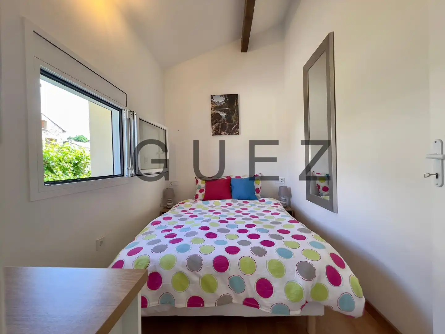 Bedroom of Flat for rent in Puigcerdà  with Heating, Private garden and Furnished