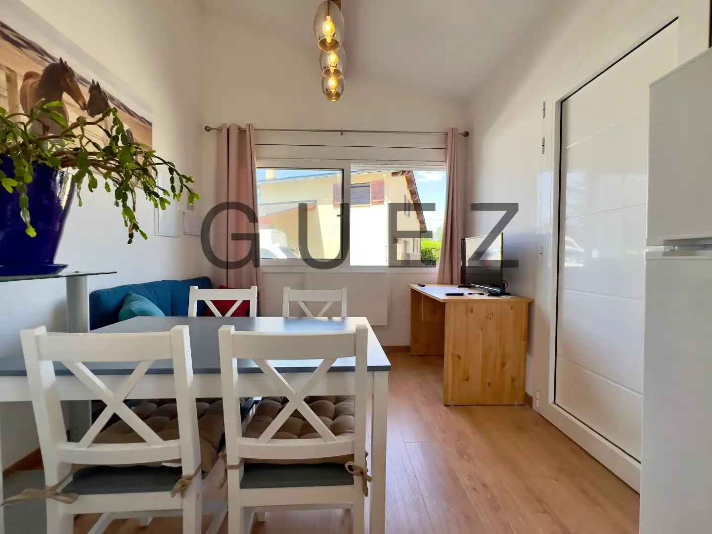 Living room of Flat for rent in Puigcerdà  with Heating, Private garden and Furnished