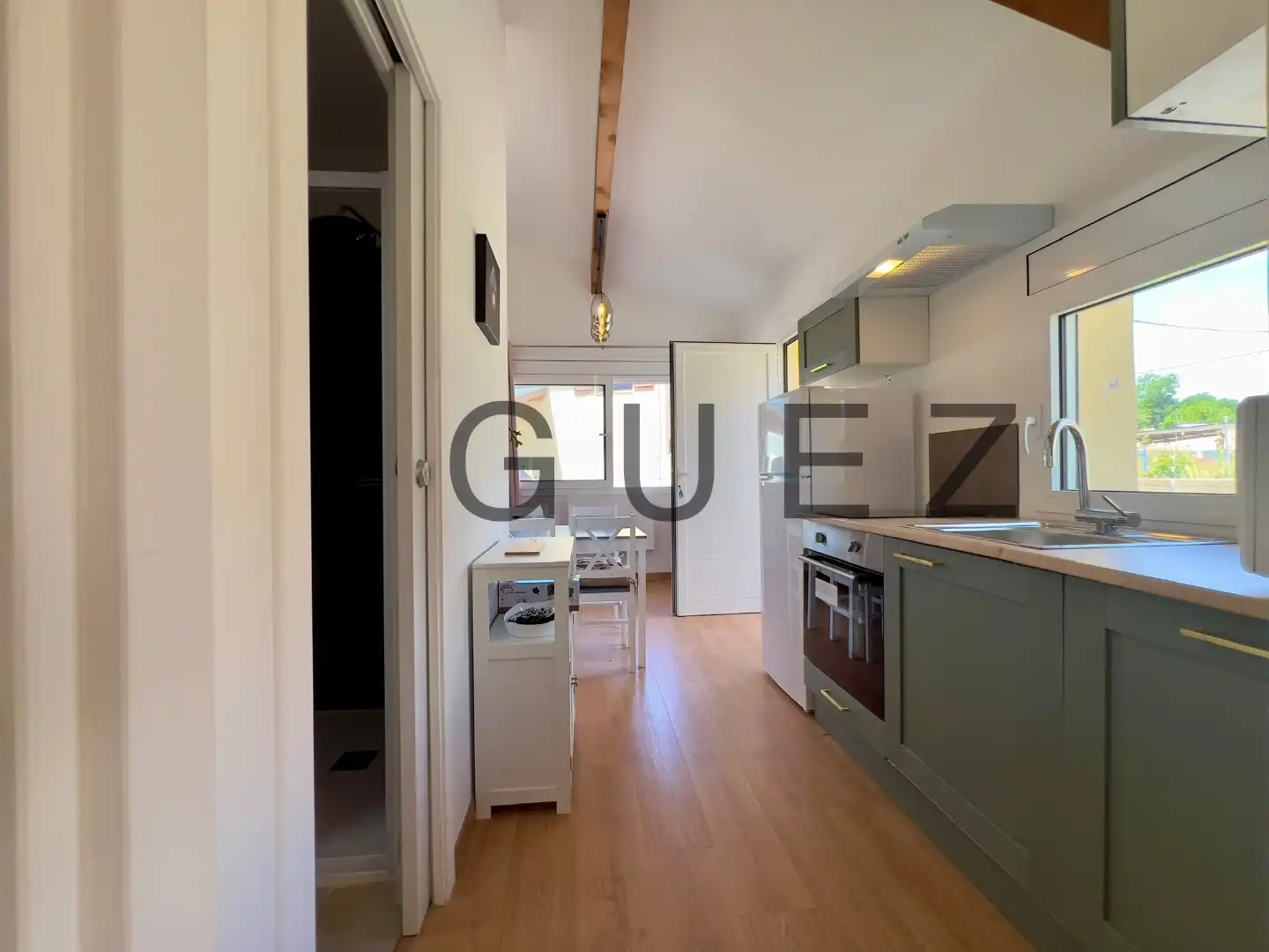 Kitchen of Flat for rent in Puigcerdà  with Heating, Private garden and Furnished
