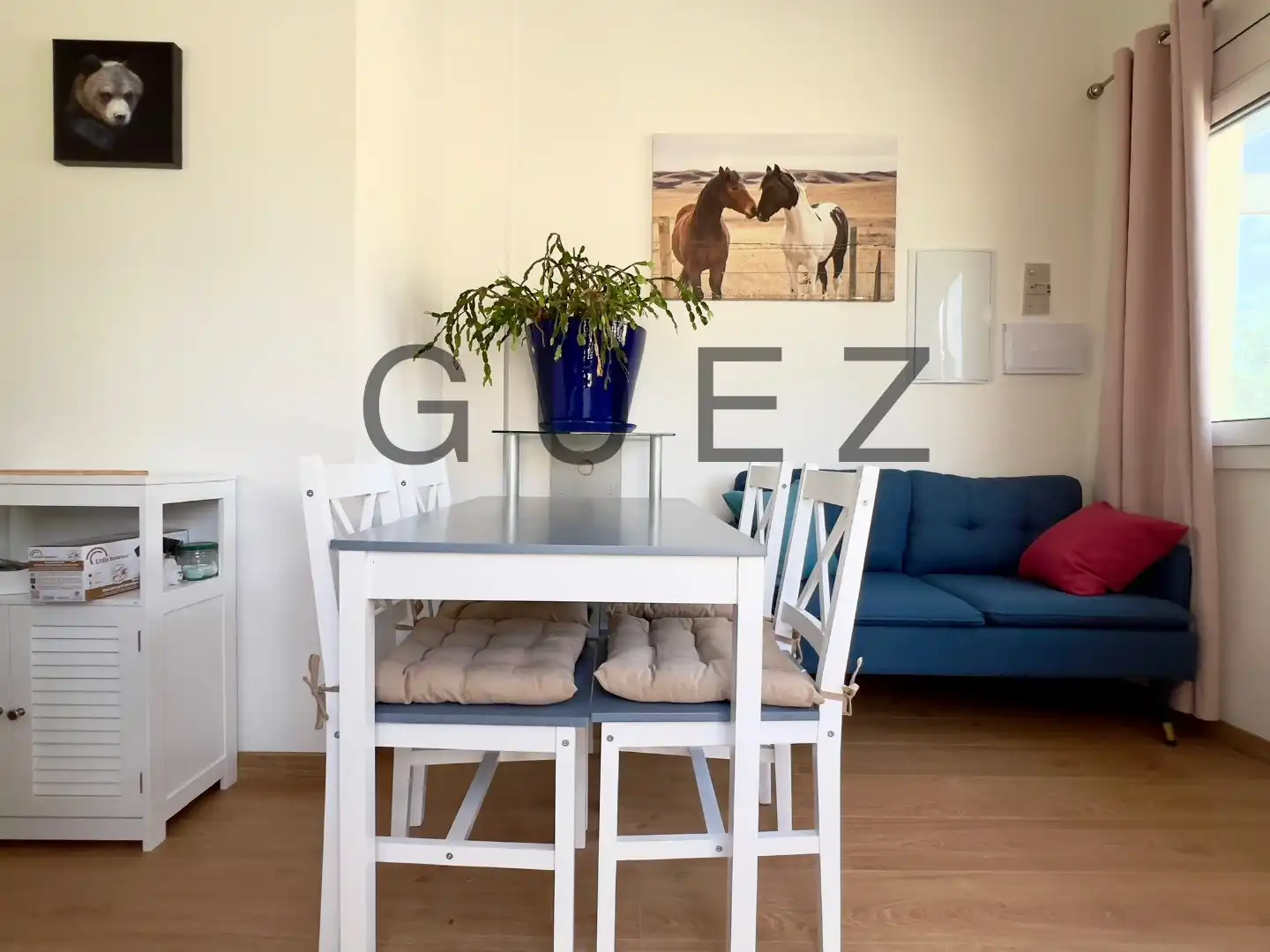 Dining room of Flat for rent in Puigcerdà  with Heating, Private garden and Furnished
