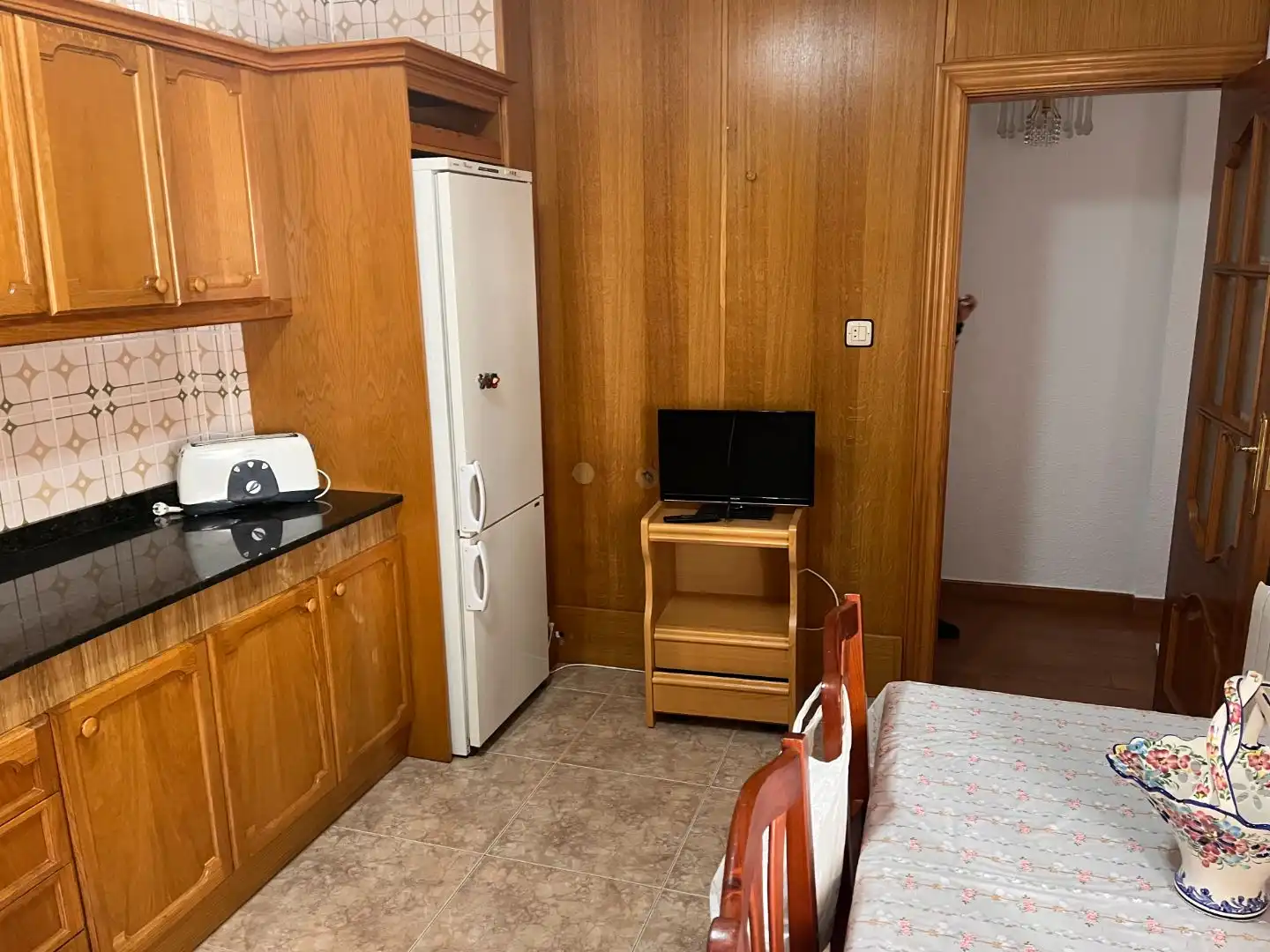 Cocina de Piso de alquiler en  Albacete Capital con Aire acondicionado y Balcón