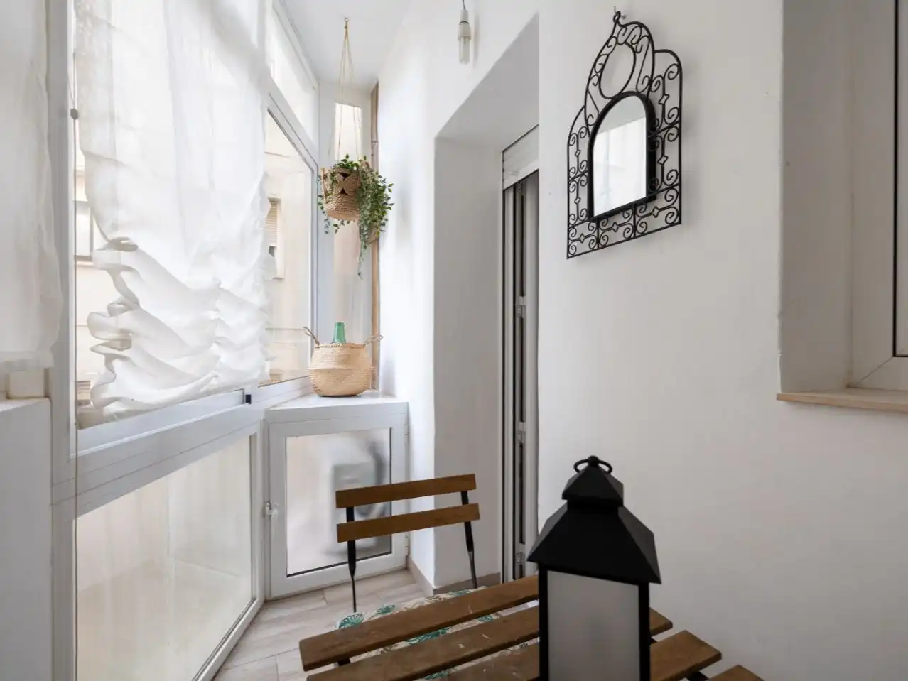 Balcony of Flat for sale in  Granada Capital  with Air Conditioner and Balcony
