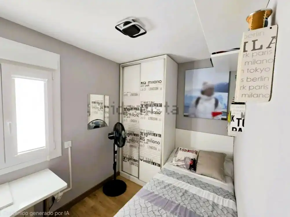 Bedroom of Flat for sale in Alcalá de Henares  with Air Conditioner