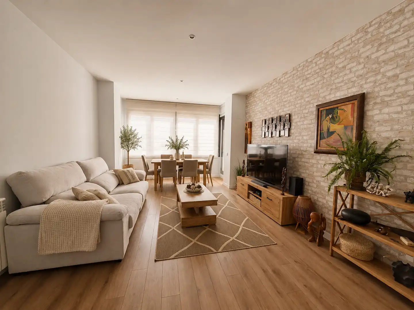 Sala de estar de Piso en venta en Torrejón de Ardoz con Aire acondicionado, Calefacción y Terraza