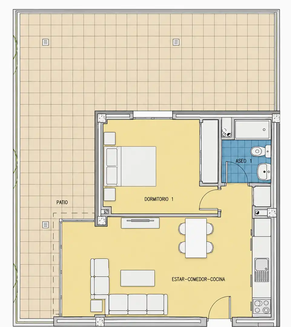 Piso en venta en Torrejón de Ardoz con Aire acondicionado, Calefacción y Terraza
