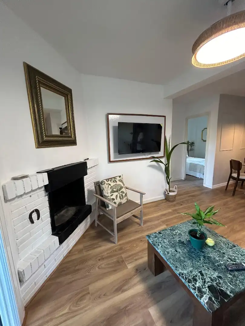 Piso de alquiler en Calle de Colon, 2, San Martín de Valdeiglesias Sala de estar de Piso de alquiler en San Martín de Valdeiglesias con Calefacción, Jardín privado y Parquet