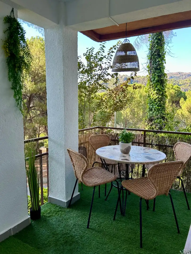 Piso de alquiler en Calle de Colon, 2, San Martín de Valdeiglesias Terraza de Piso de alquiler en San Martín de Valdeiglesias con Calefacción, Jardín privado y Parquet