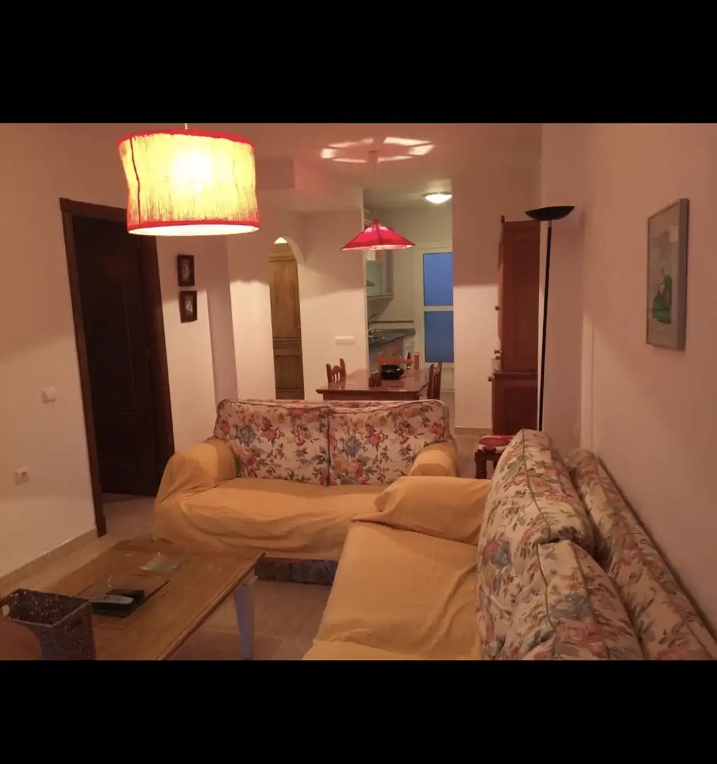 Sala d'estar de Pis de lloguer en Adra amb Aire condicionat, Calefacció i Moblat