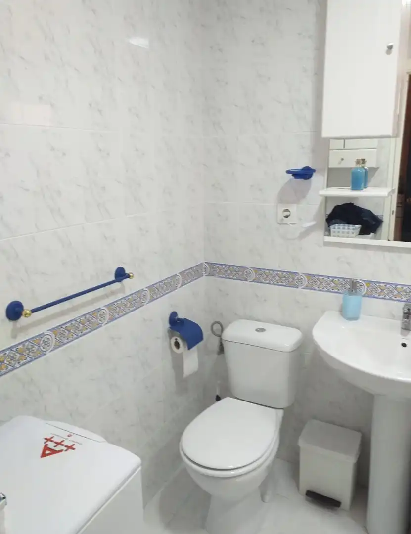 Badezimmer von Wohnungen zur Miete in Algeciras mit Terrasse, Möbliert und Gemeinschaftsparkplatz