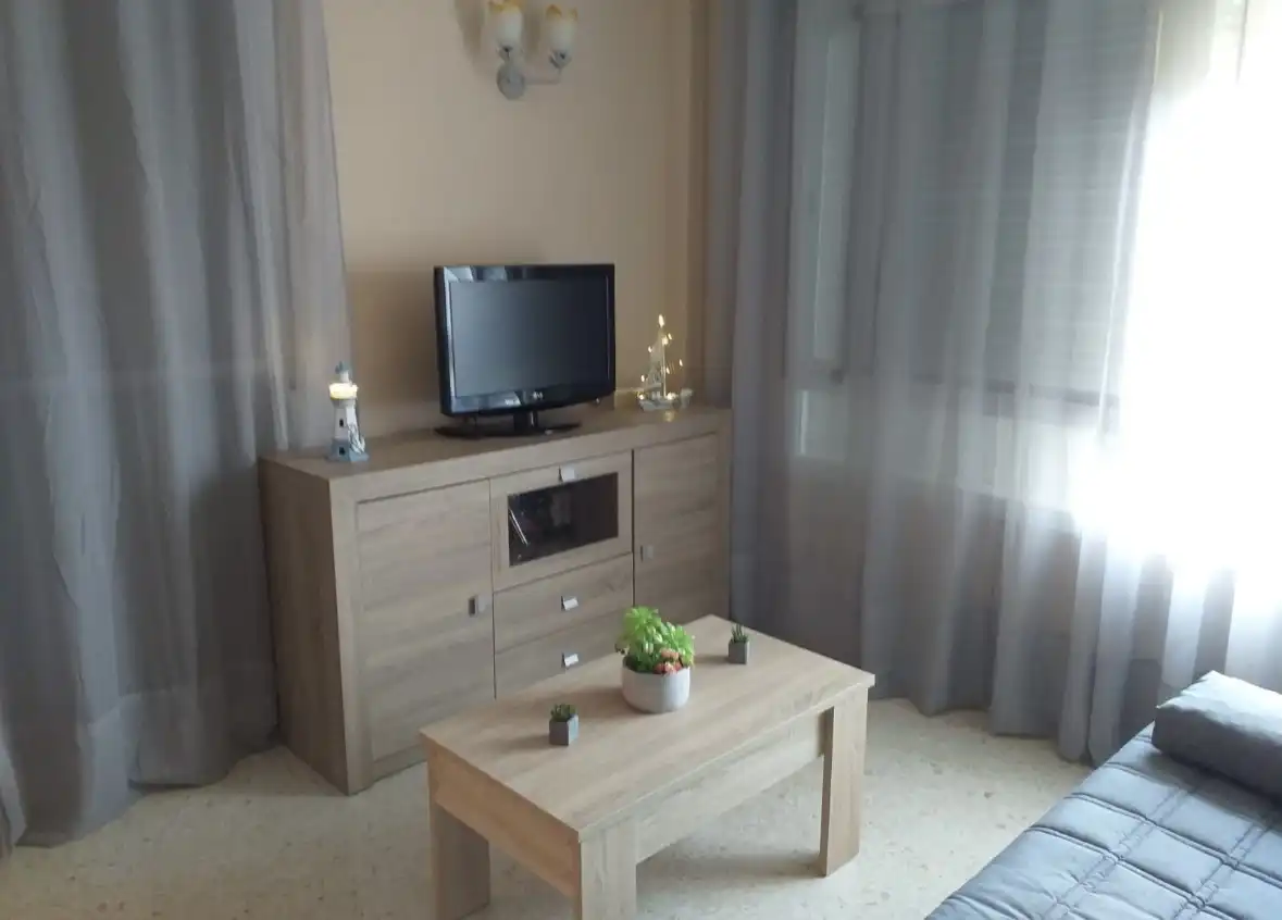 Wohnzimmer von Wohnungen zur Miete in Algeciras mit Terrasse, Möbliert und Gemeinschaftsparkplatz