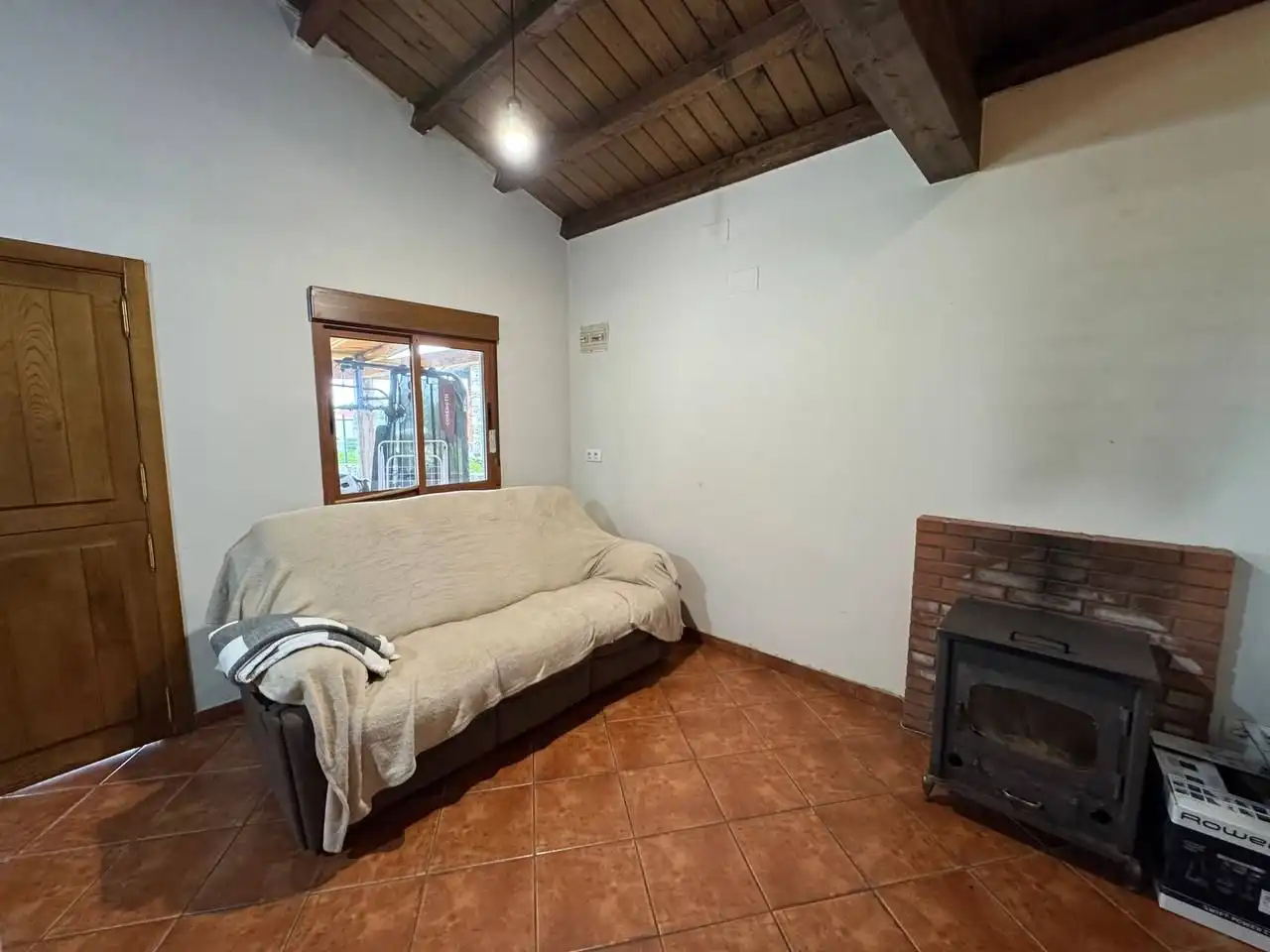 Piso en venta en Castiñeiro, 1, Oza dos Ríos Sala de estar de Piso en venta en Oza dos Ríos con Calefacción y Jardín privado