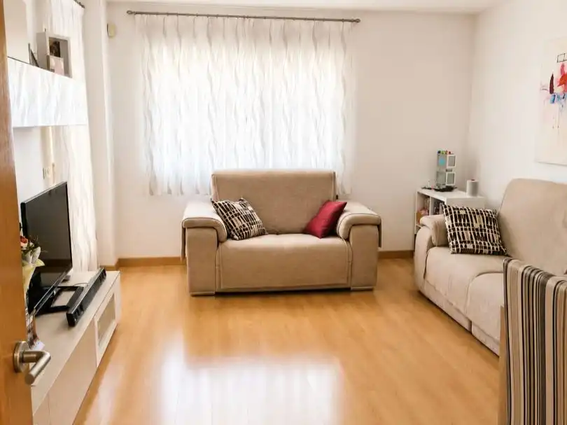 Flat for sale in Carrer la Manxa, 38, Petrer Living room of Flat for sale in Petrer with Air Conditioner and Balcony