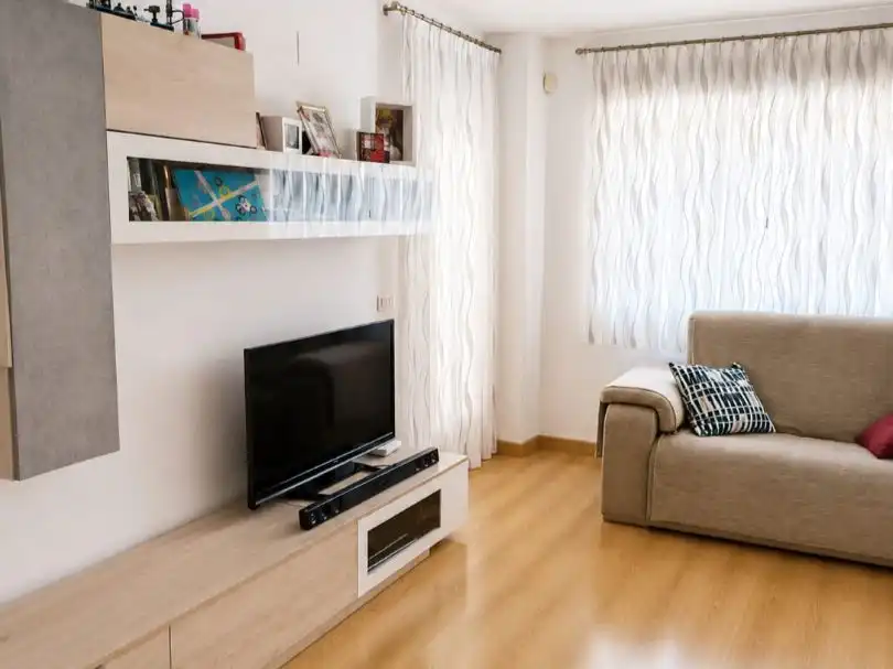 Flat for sale in Carrer la Manxa, 38, Petrer Living room of Flat for sale in Petrer with Air Conditioner and Balcony