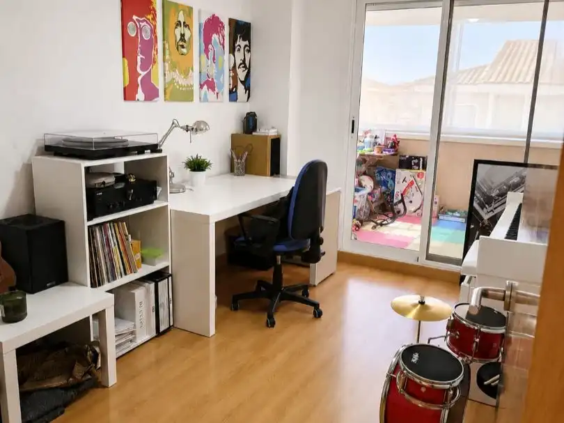 Flat for sale in Carrer la Manxa, 38, Petrer Bedroom of Flat for sale in Petrer with Air Conditioner and Balcony