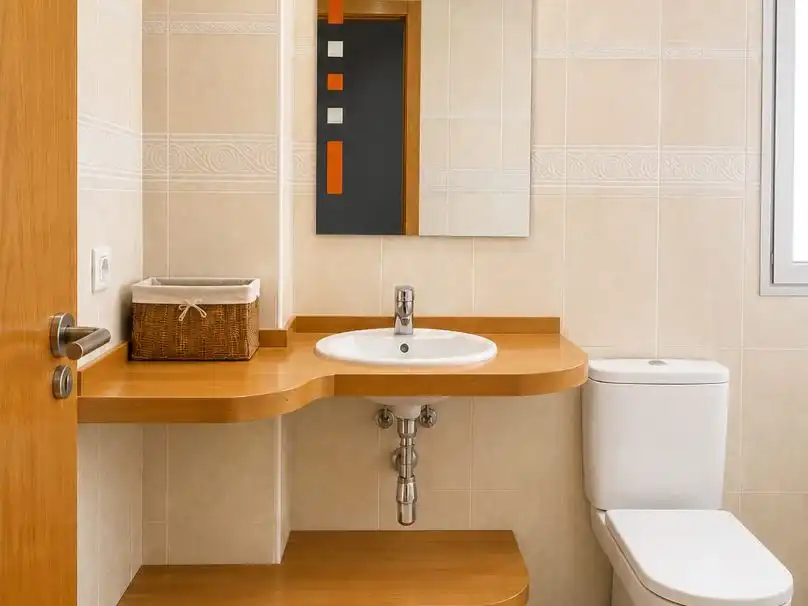 Flat for sale in Carrer la Manxa, 38, Petrer Bathroom of Flat for sale in Petrer with Air Conditioner and Balcony