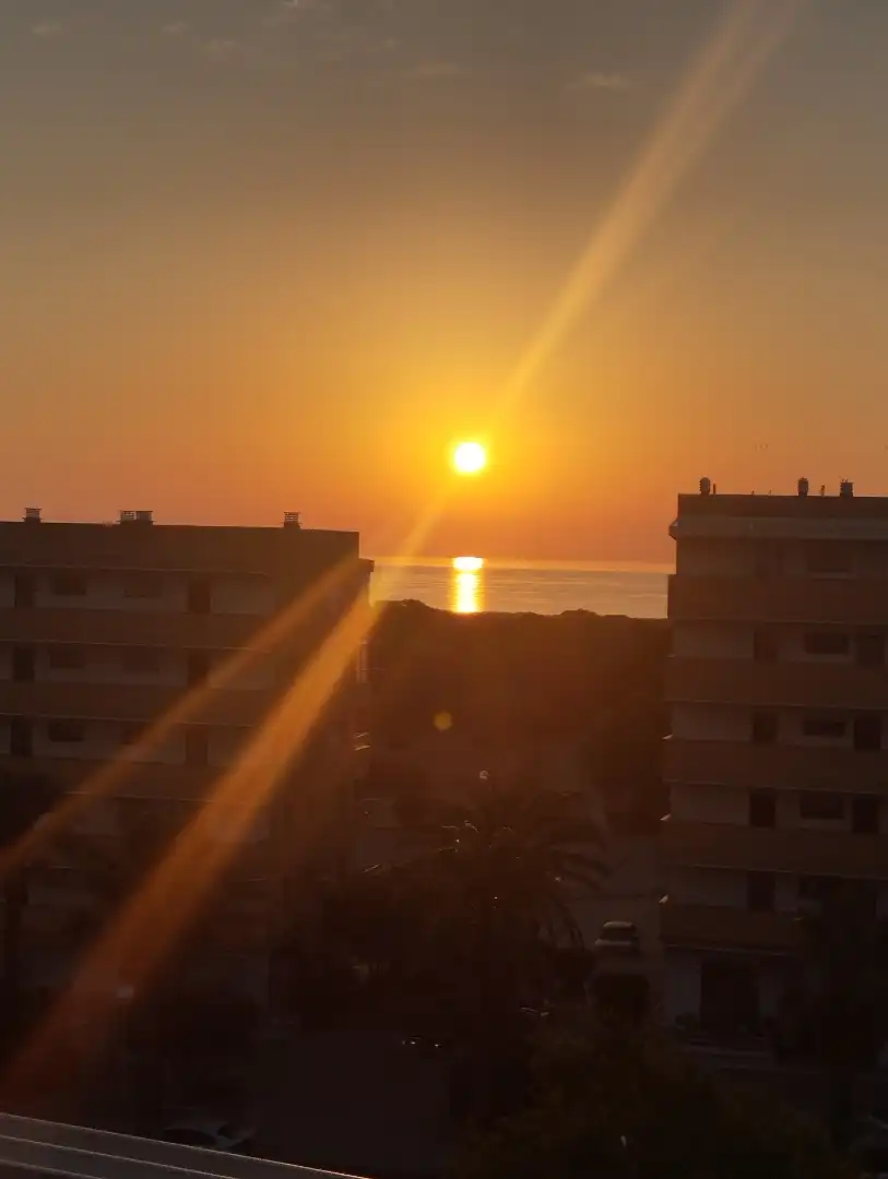 Wohnung zum Verkauf in Urbanización Pinomar, 133, El Moncayo - El Pòrtic Außenansicht von Wohnung zum Verkauf in Guardamar del Segura mit Klimaanlage und Schwimmbad