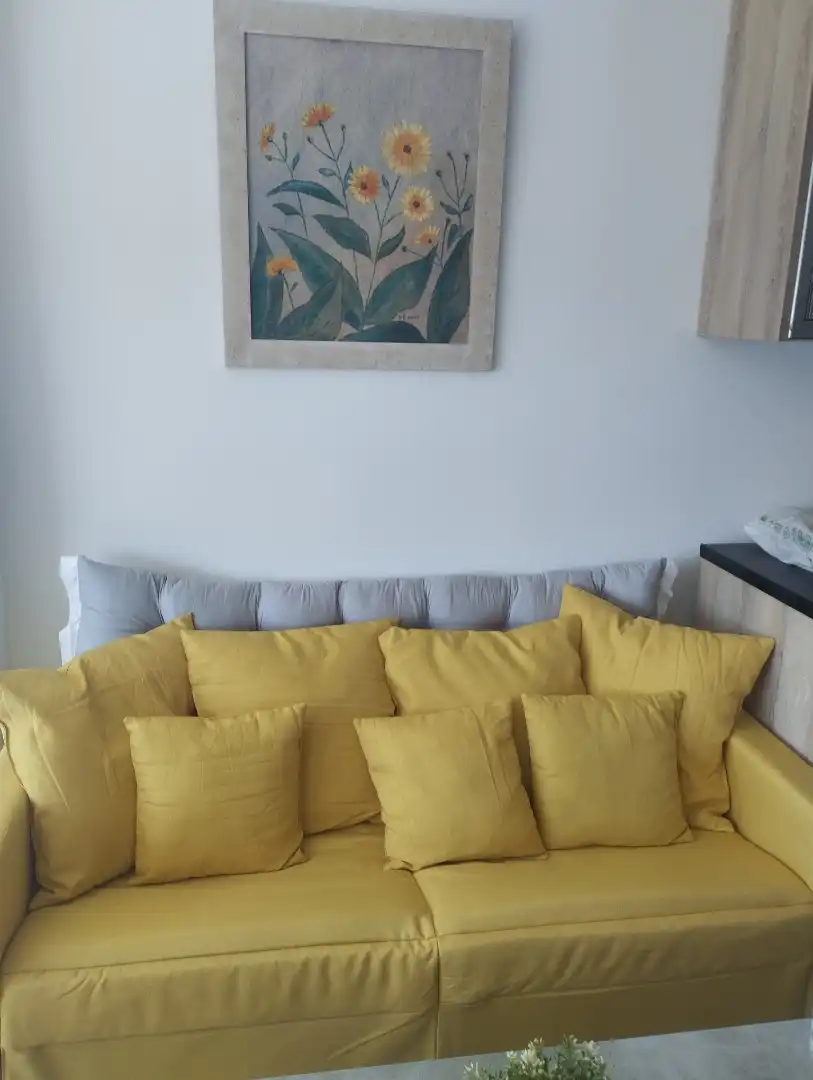 Wohnung zum Verkauf in Urbanización Pinomar, 133, El Moncayo - El Pòrtic Wohnzimmer von Wohnung zum Verkauf in Guardamar del Segura mit Klimaanlage und Schwimmbad