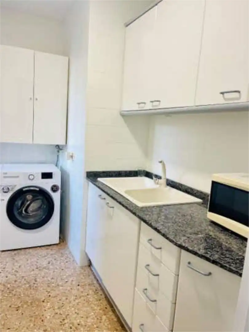 Apartments for rent in Platja de la Pobla de Farnals Kitchen of Apartments for rent in La Pobla de Farnals with Private garden, Terrace and Swimming Pool