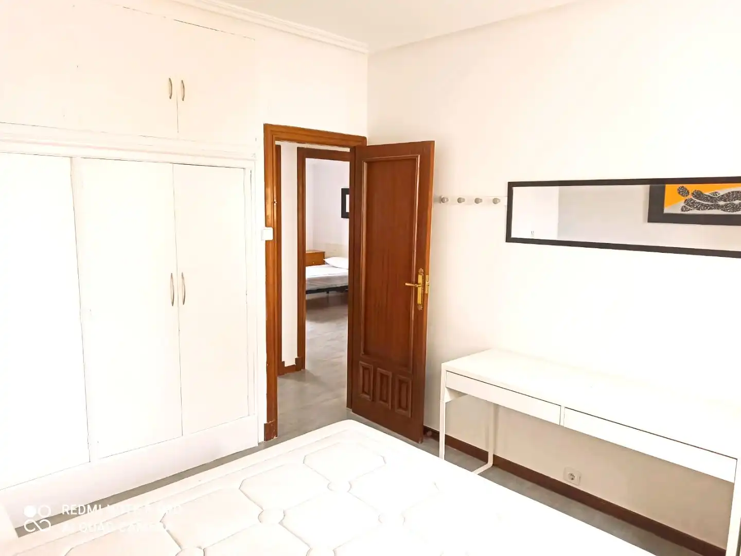 Bedroom of Flat for rent in Vitoria - Gasteiz  with Heating, Parquet flooring and Furnished