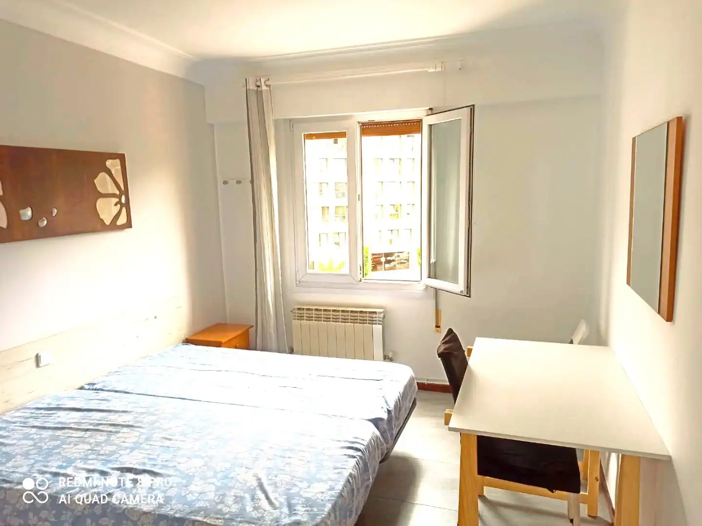 Bedroom of Flat for rent in Vitoria - Gasteiz  with Heating, Parquet flooring and Furnished