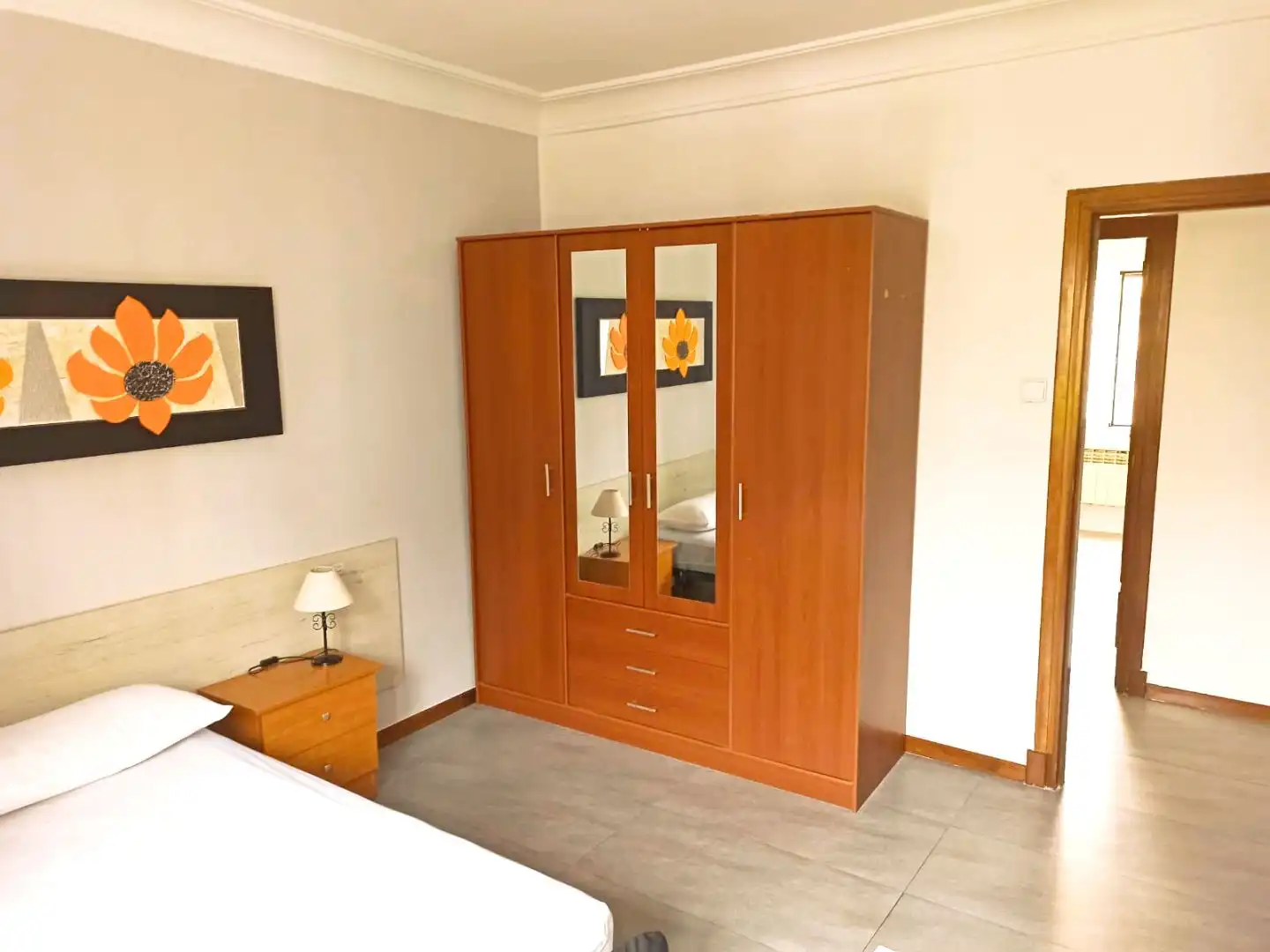 Bedroom of Flat for rent in Vitoria - Gasteiz  with Heating, Parquet flooring and Furnished