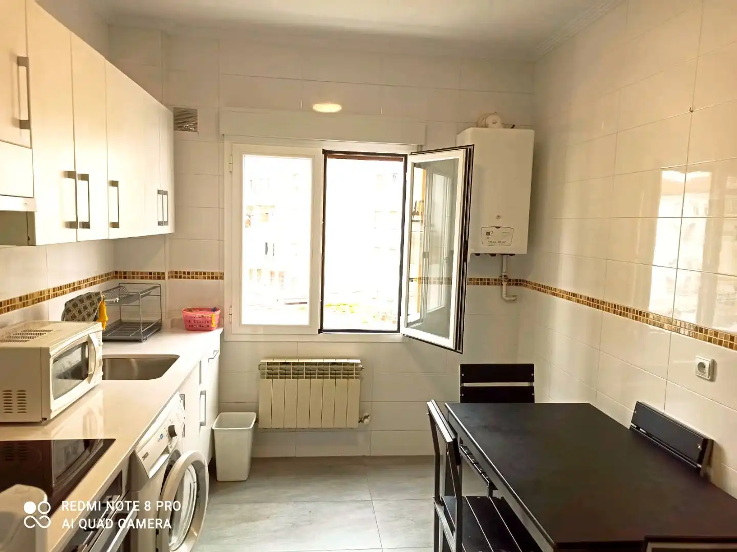 Kitchen of Flat for rent in Vitoria - Gasteiz  with Heating, Parquet flooring and Furnished