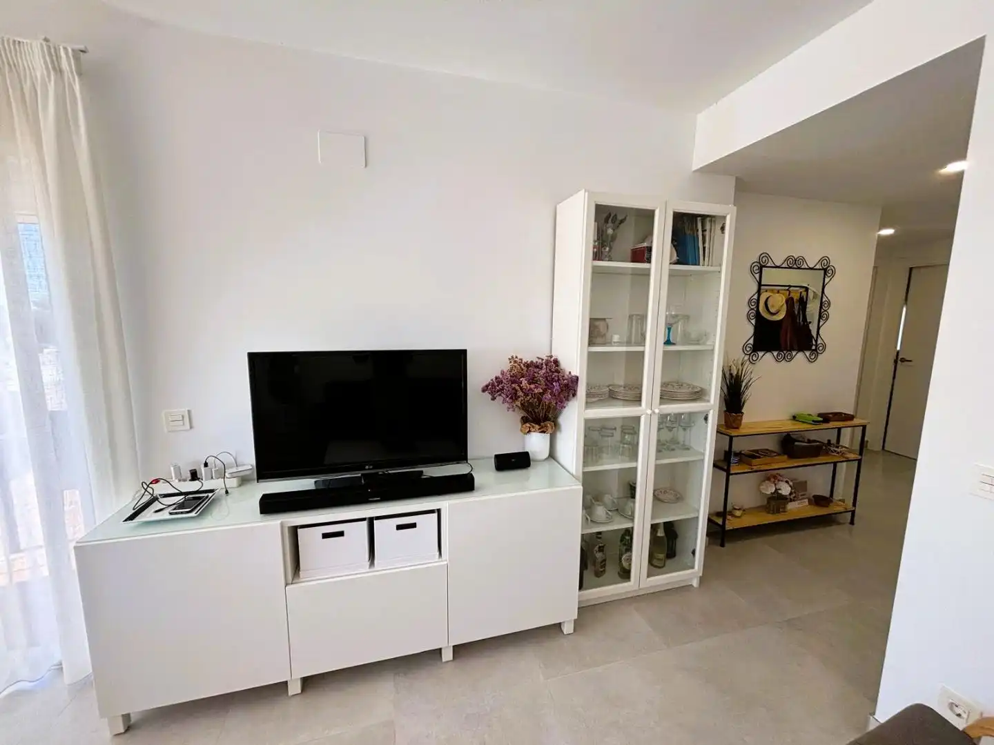 Living room of Flat for sale in Mijas  with Terrace, Swimming Pool and Balcony