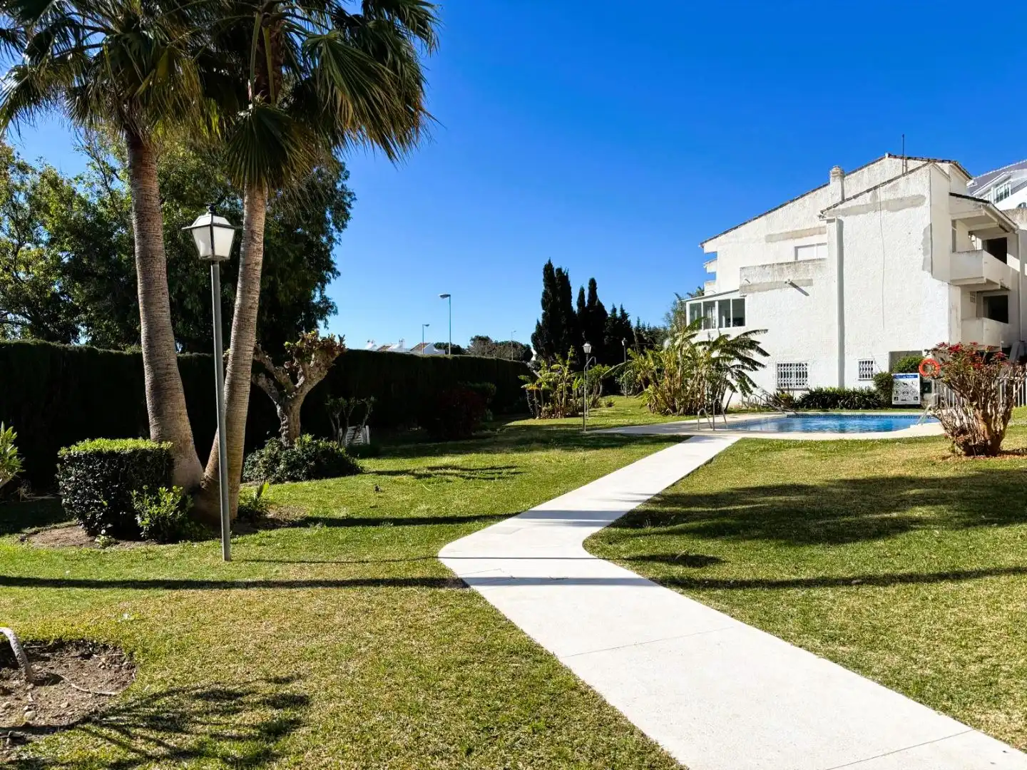 Garden of Flat for sale in Mijas  with Terrace, Swimming Pool and Balcony
