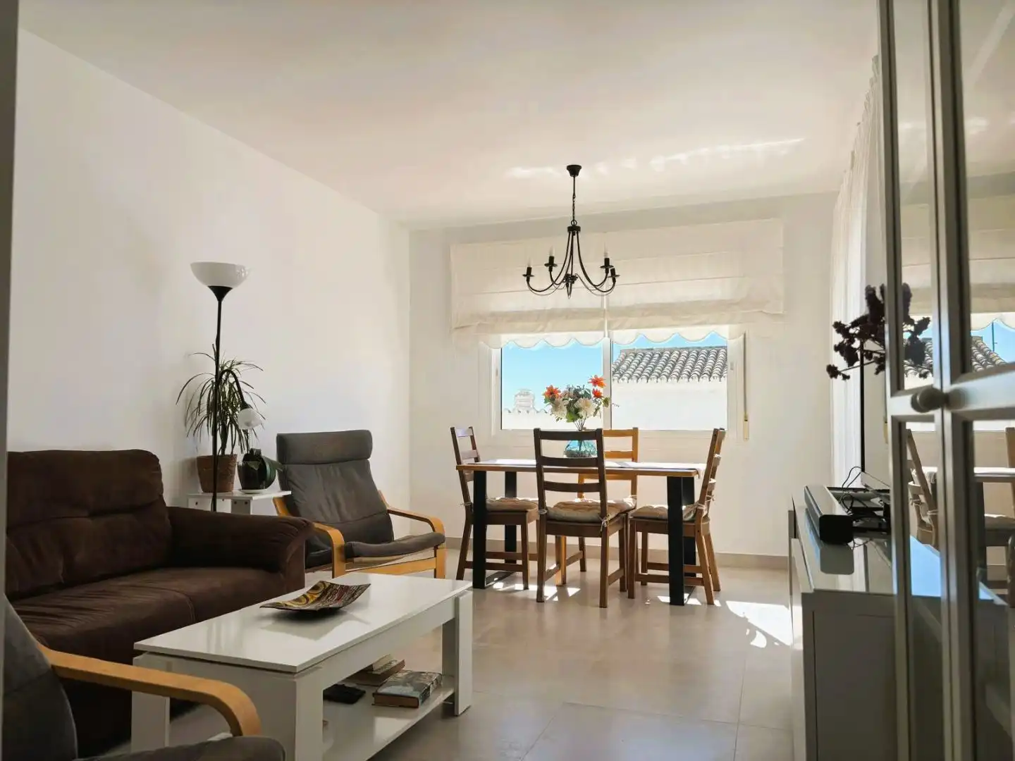 Dining room of Flat for sale in Mijas  with Terrace, Swimming Pool and Balcony
