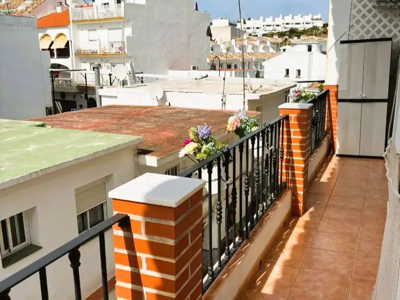 Terrasse von Wohnung zum Verkauf in Mijas mit Klimaanlage, Heizung und Möbliert