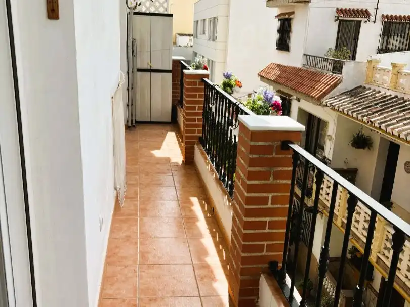 Terrasse von Wohnung zum Verkauf in Mijas mit Klimaanlage, Heizung und Möbliert