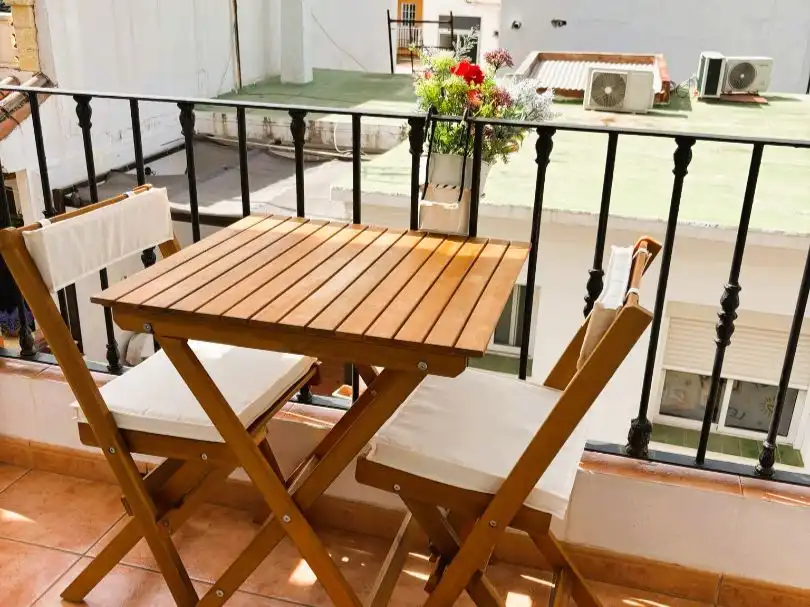 Terrasse von Wohnung zum Verkauf in Mijas mit Klimaanlage, Heizung und Möbliert