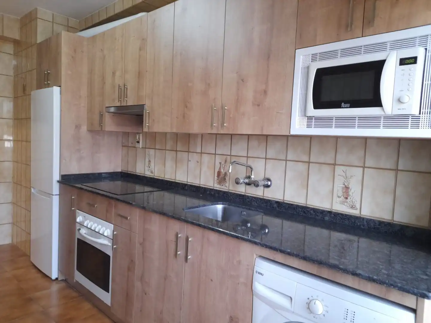 Küche von Wohnung zur Miete in Zamora Capital  mit Heizung, Parkett und Möbliert
