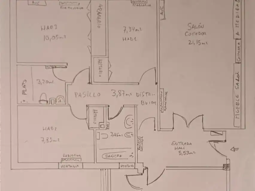 Wohnung zum Verkauf in Calle Comunidad Castilla-león, 78, El Burgo Wohnung zum Verkauf in Calle Comunidad Castilla-león, 78, El Burgo