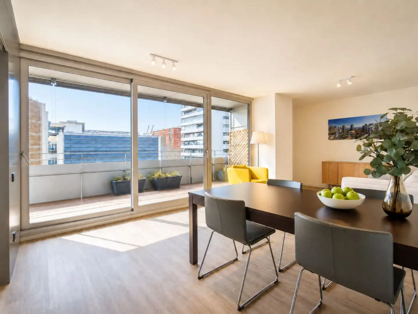 Terrace of Flat for sale in  Barcelona Capital  with Air Conditioner, Terrace and Swimming Pool