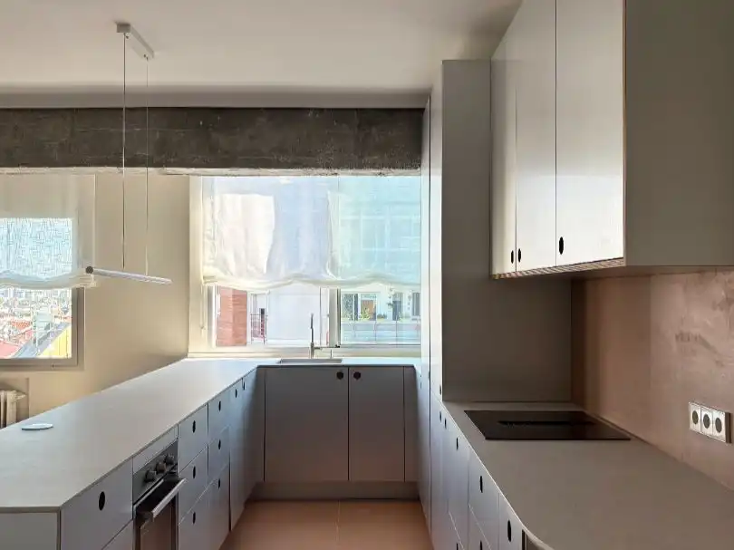 Flat for rent in Calle de Francos Rodríguez, 49, Bellas Vistas Kitchen of Flat for rent in Madrid with Air Conditioner, Heating and Parquet flooring