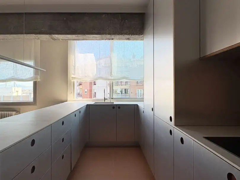 Flat for rent in Calle de Francos Rodríguez, 49, Bellas Vistas Kitchen of Flat for rent in Madrid with Air Conditioner, Heating and Parquet flooring