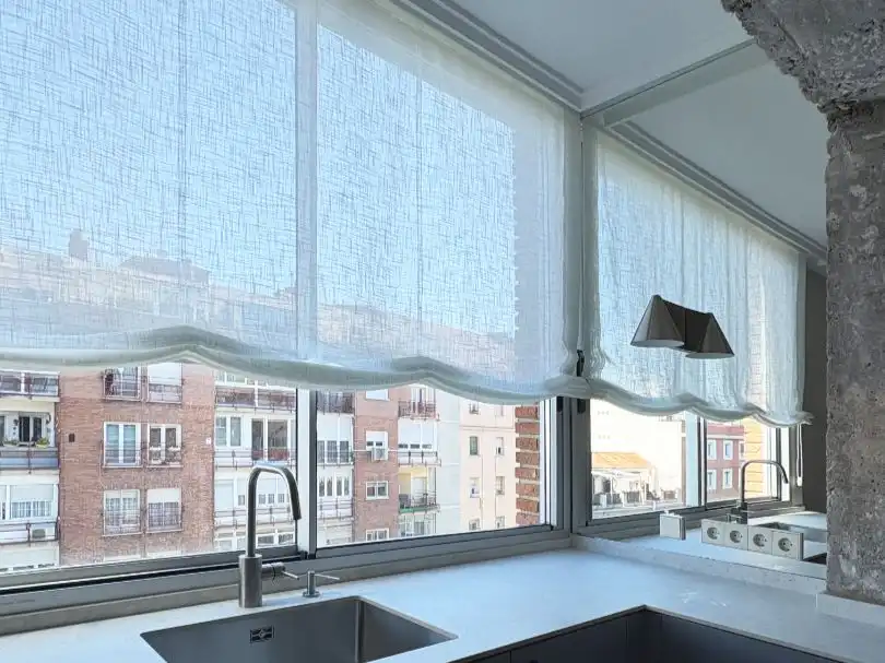 Flat for rent in Calle de Francos Rodríguez, 49, Bellas Vistas Exterior view of Flat for rent in Madrid with Air Conditioner, Heating and Parquet flooring