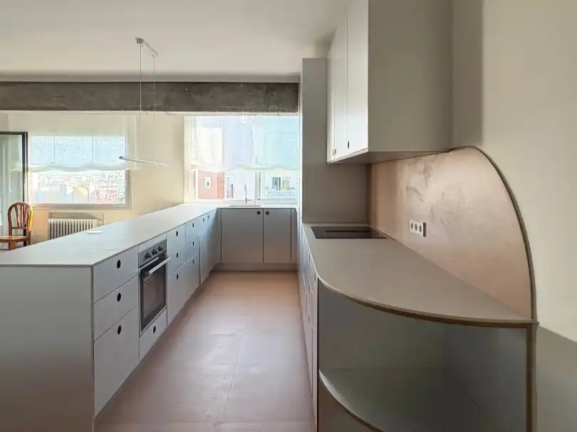 Flat for rent in Calle de Francos Rodríguez, 49, Bellas Vistas Kitchen of Flat for rent in Madrid with Air Conditioner, Heating and Parquet flooring